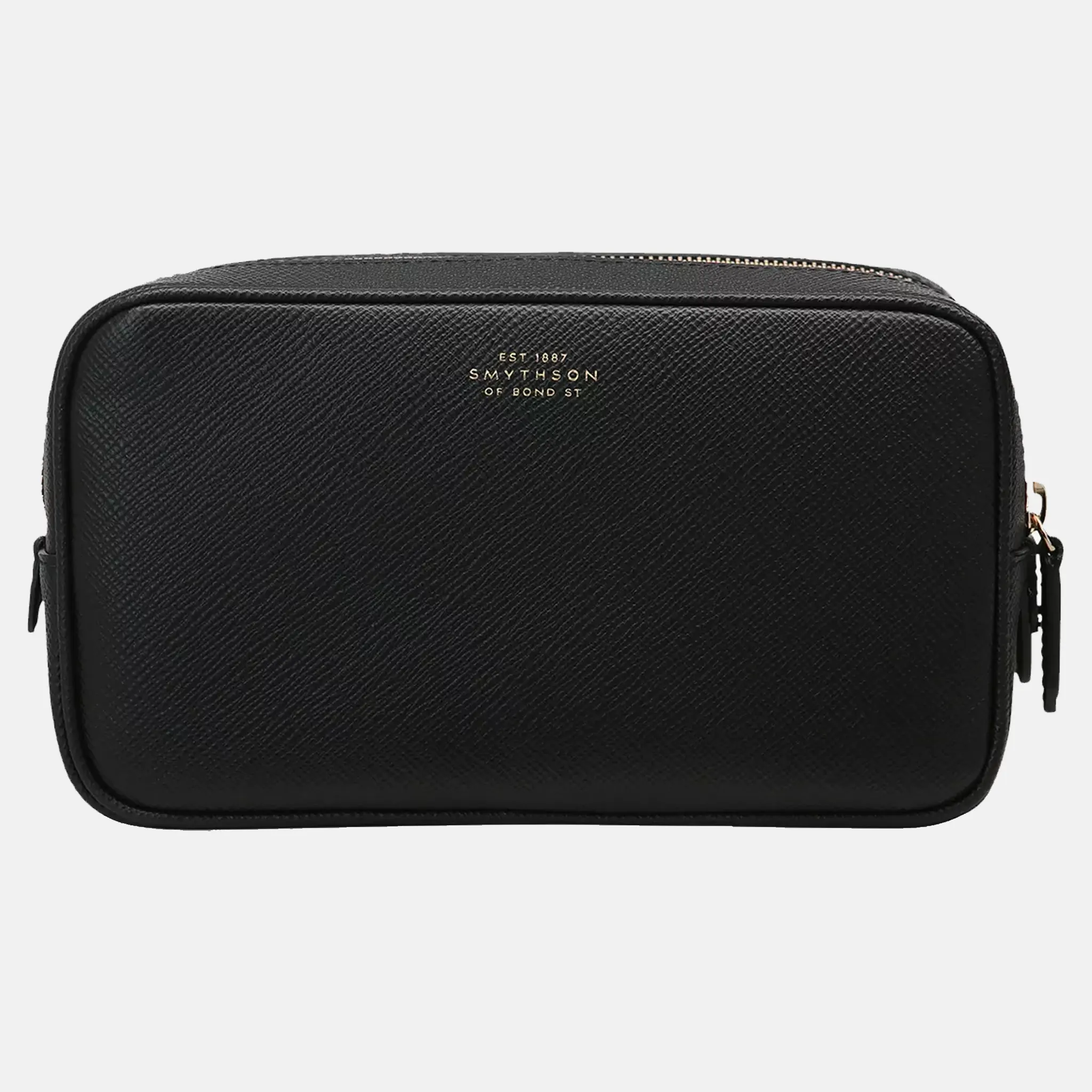 Panama Black Double Washbag
