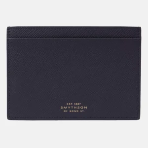 Panama Leather Passport Navy Sleeve
