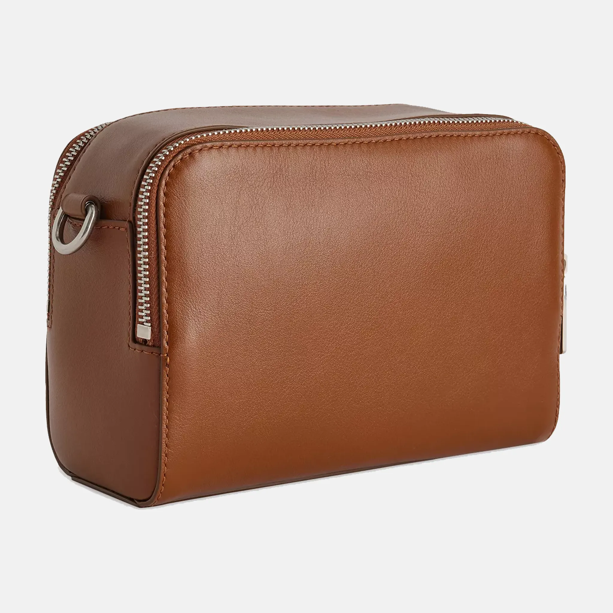 Pop Check Mini Case Leather Crossbody Bag Back