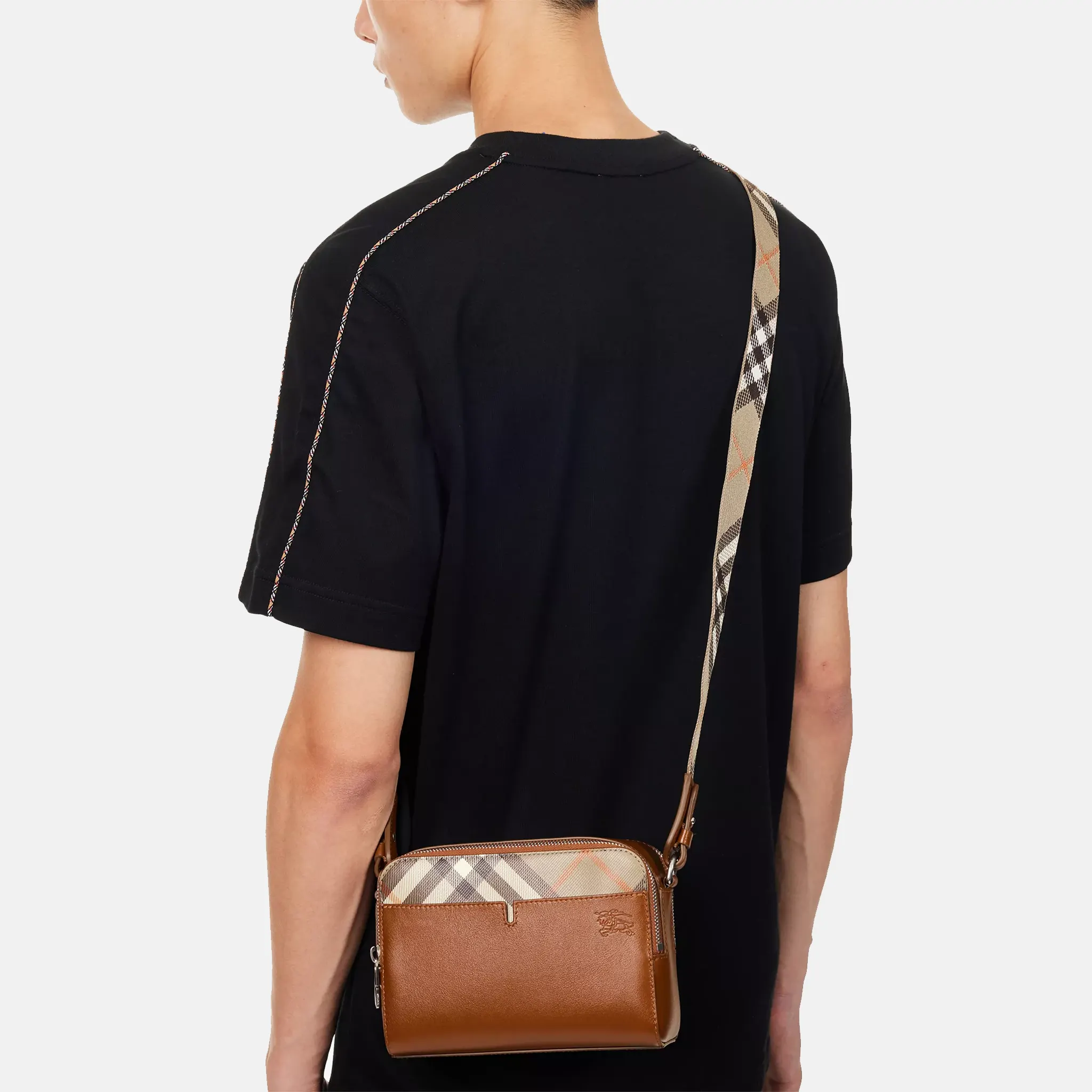 Pop Mini Case Leather Crossbody Bag