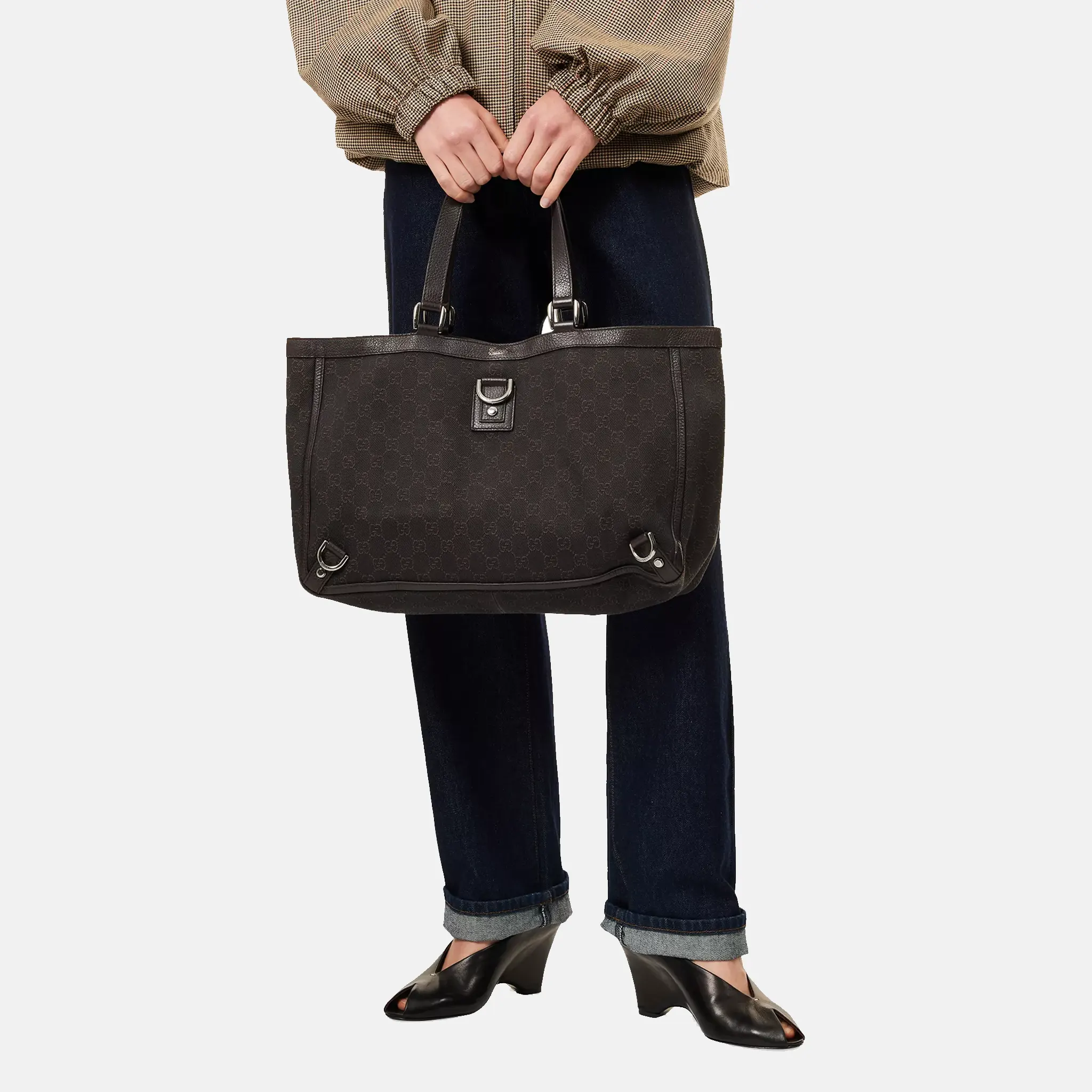 Pre-Loved Abbey Denim Tote Bag