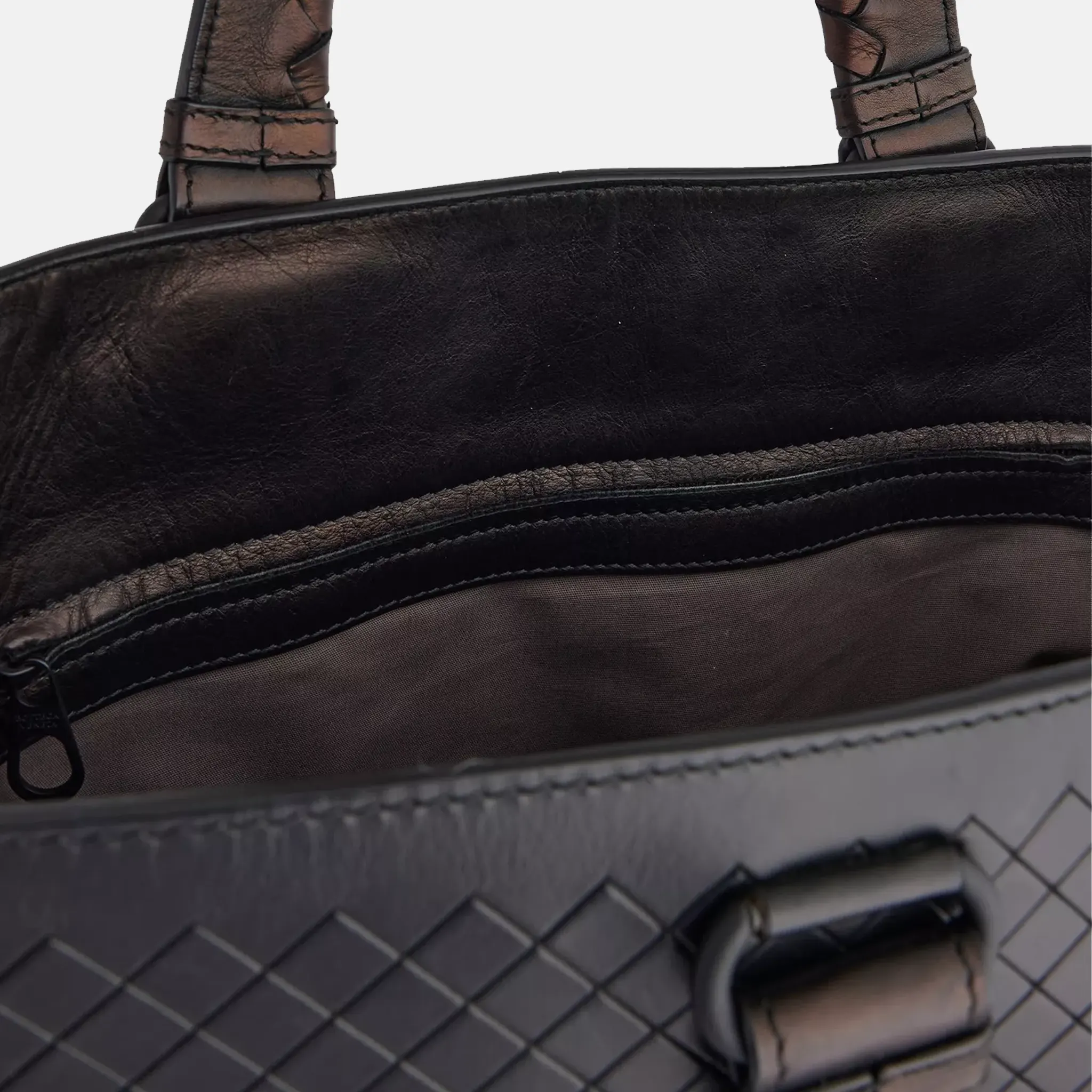 Pre-Loved Bottega Veneta Impreatore Intrecciato Tote Bag