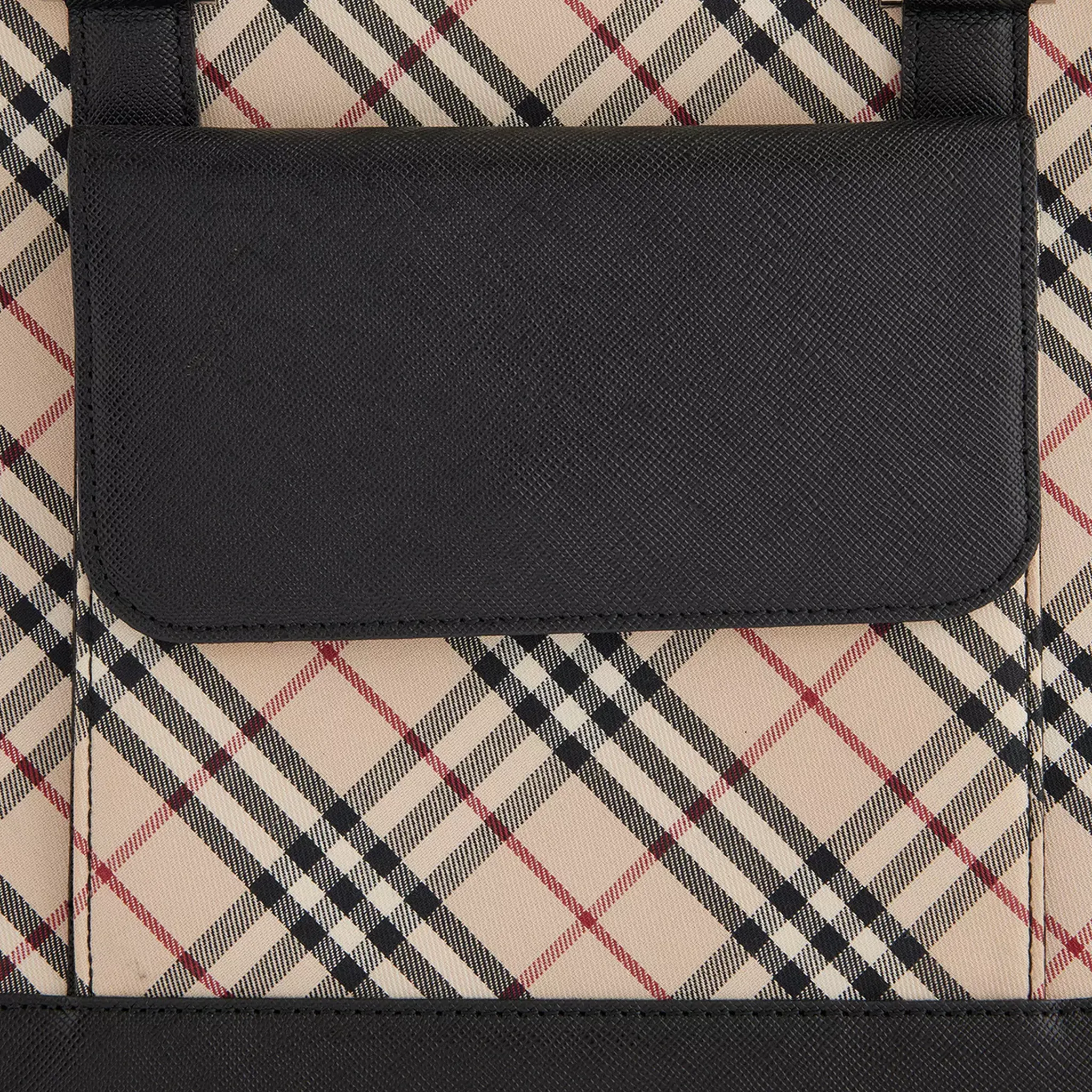 Pre-Loved Burberry Nova Canvas Tote Bag