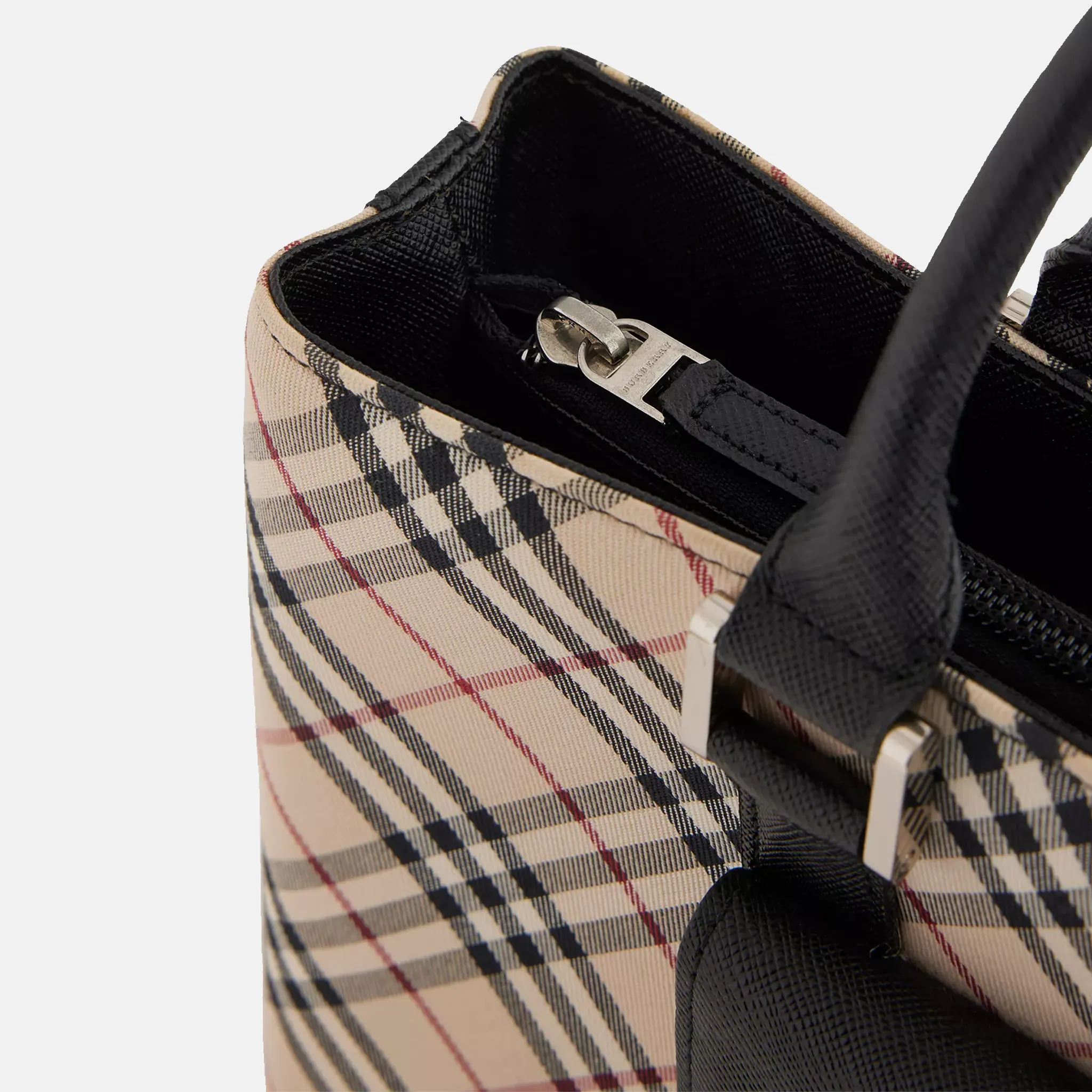 Pre-Loved Burberry Nova Check Tote Bag