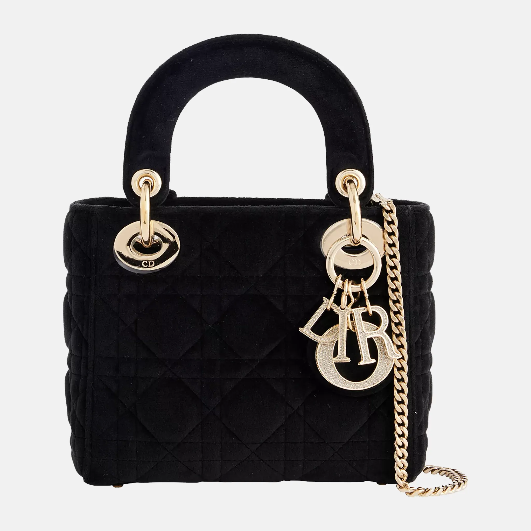 pre-loved-dior-lady-dior-mini-suede-top-handle-bag