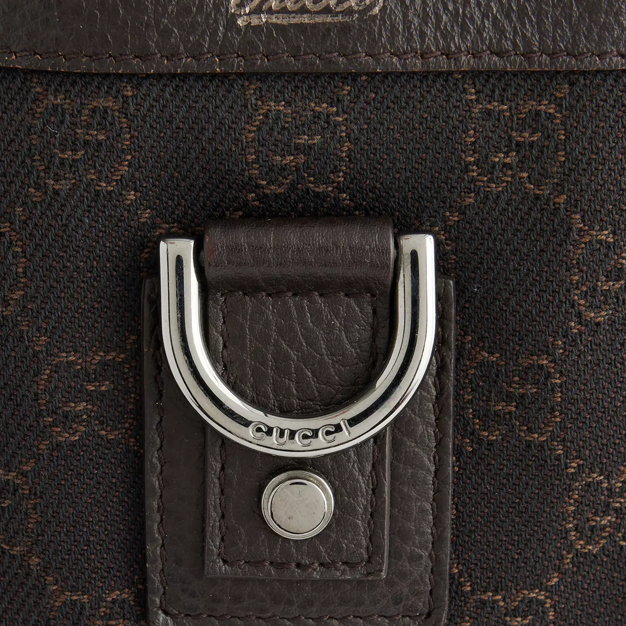 Pre-Loved Gucci Denim Tote Bag