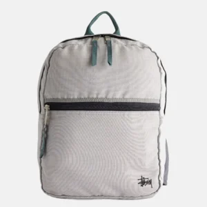 Pre-Loved Stüssy Grey Grid Sling Bag