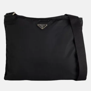 Pre-Loved Tessuto Zip-Top Nylon Crossbody Bag