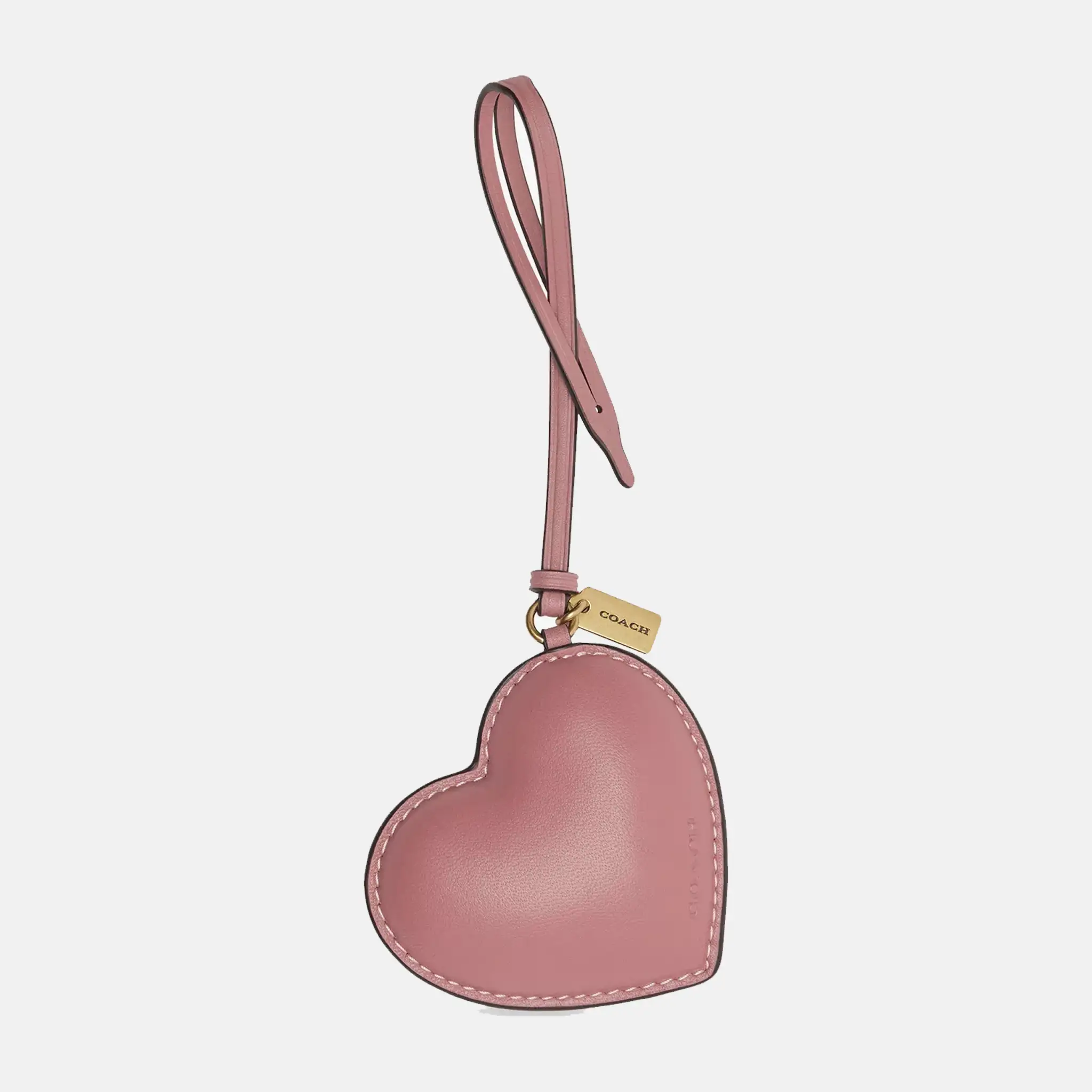 Puffy Leather Bag Charm