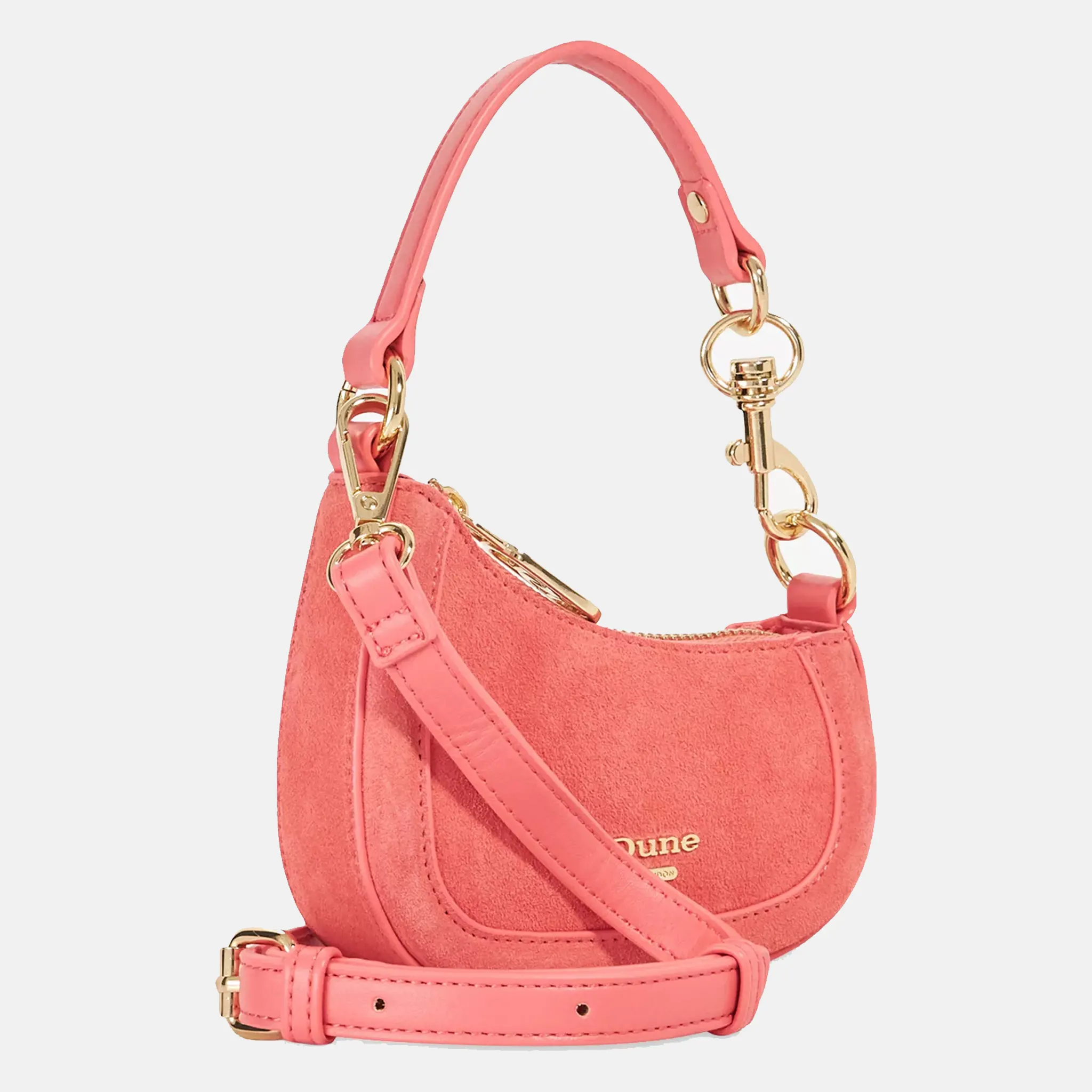 Selection Suede Micro Pink Bag