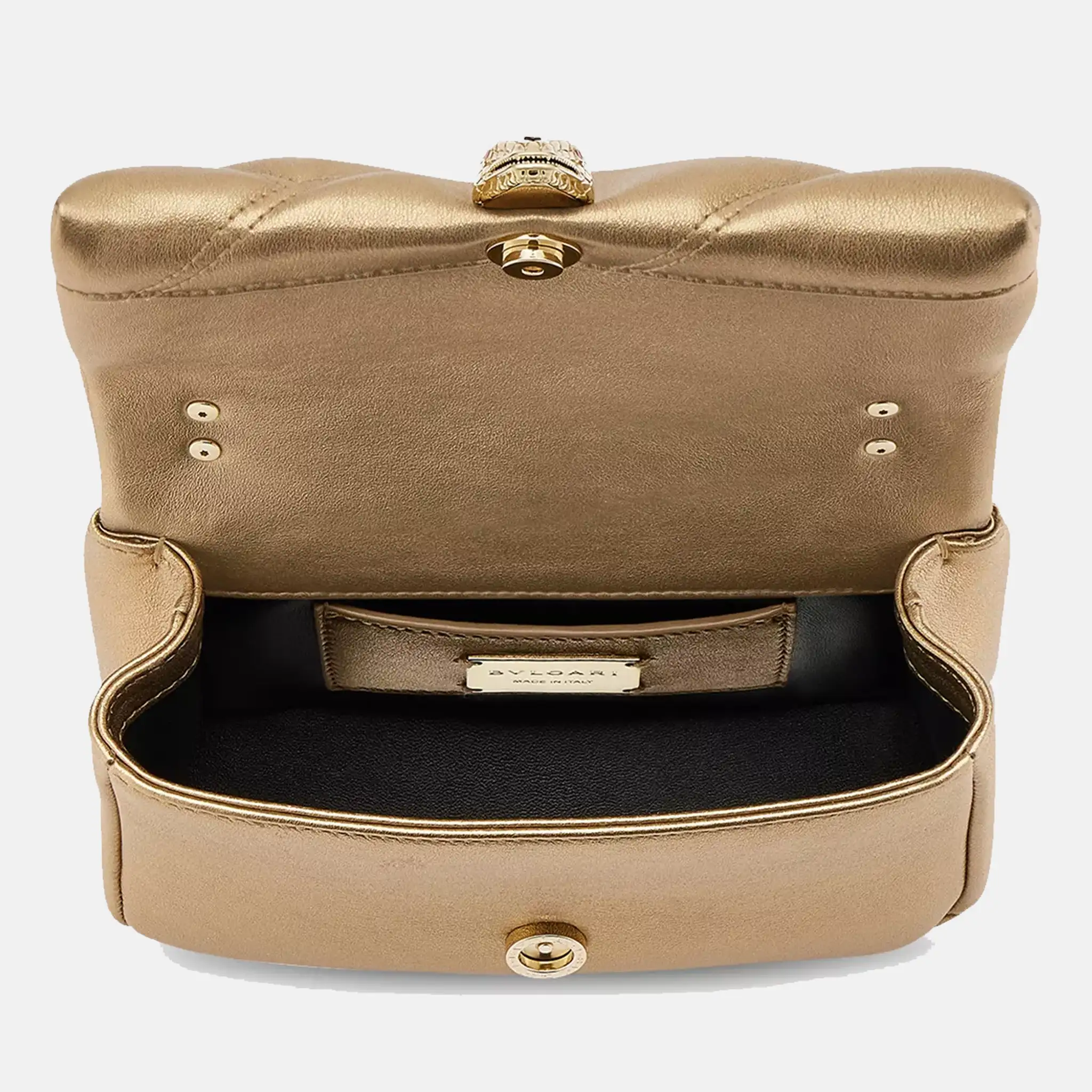 Serpenti Maxi Cabochon Small Leather Cross-Body Bag