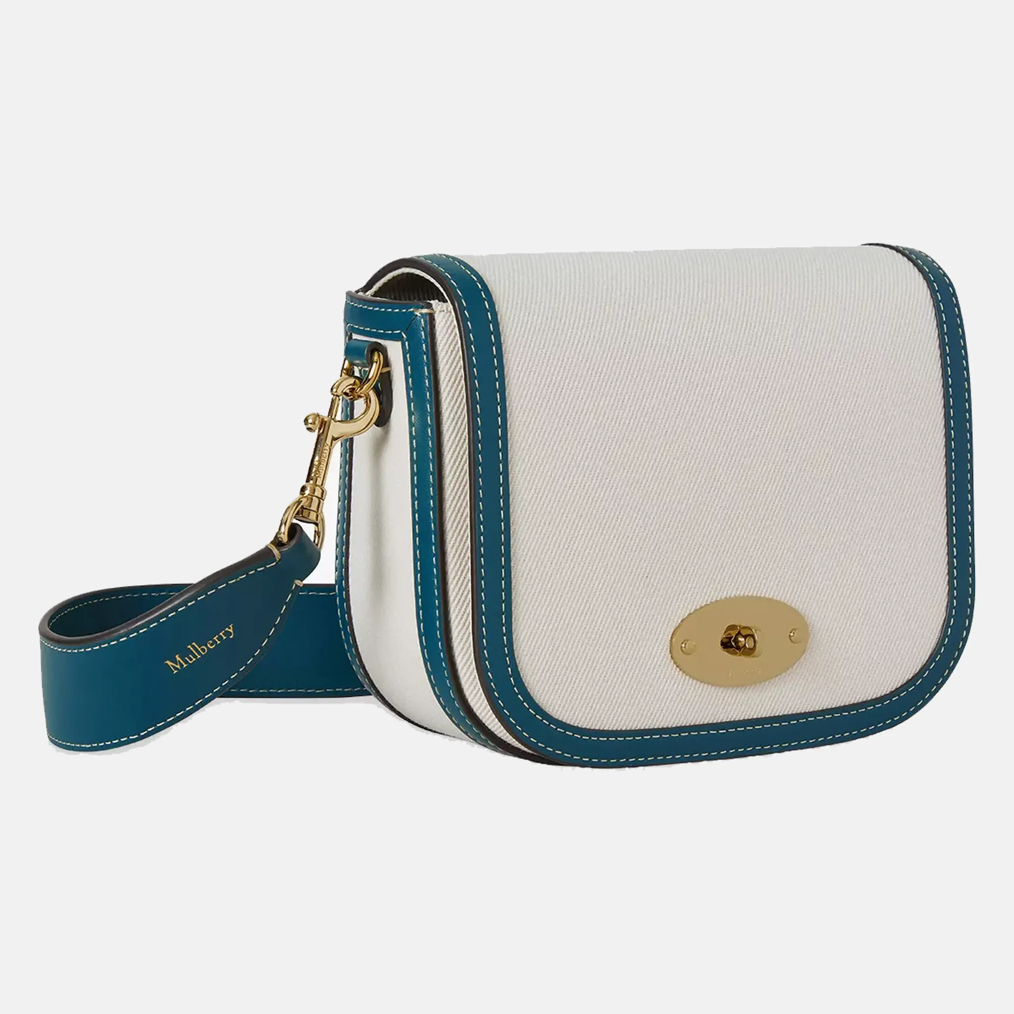 Small Darley Canvas Blue Satchel