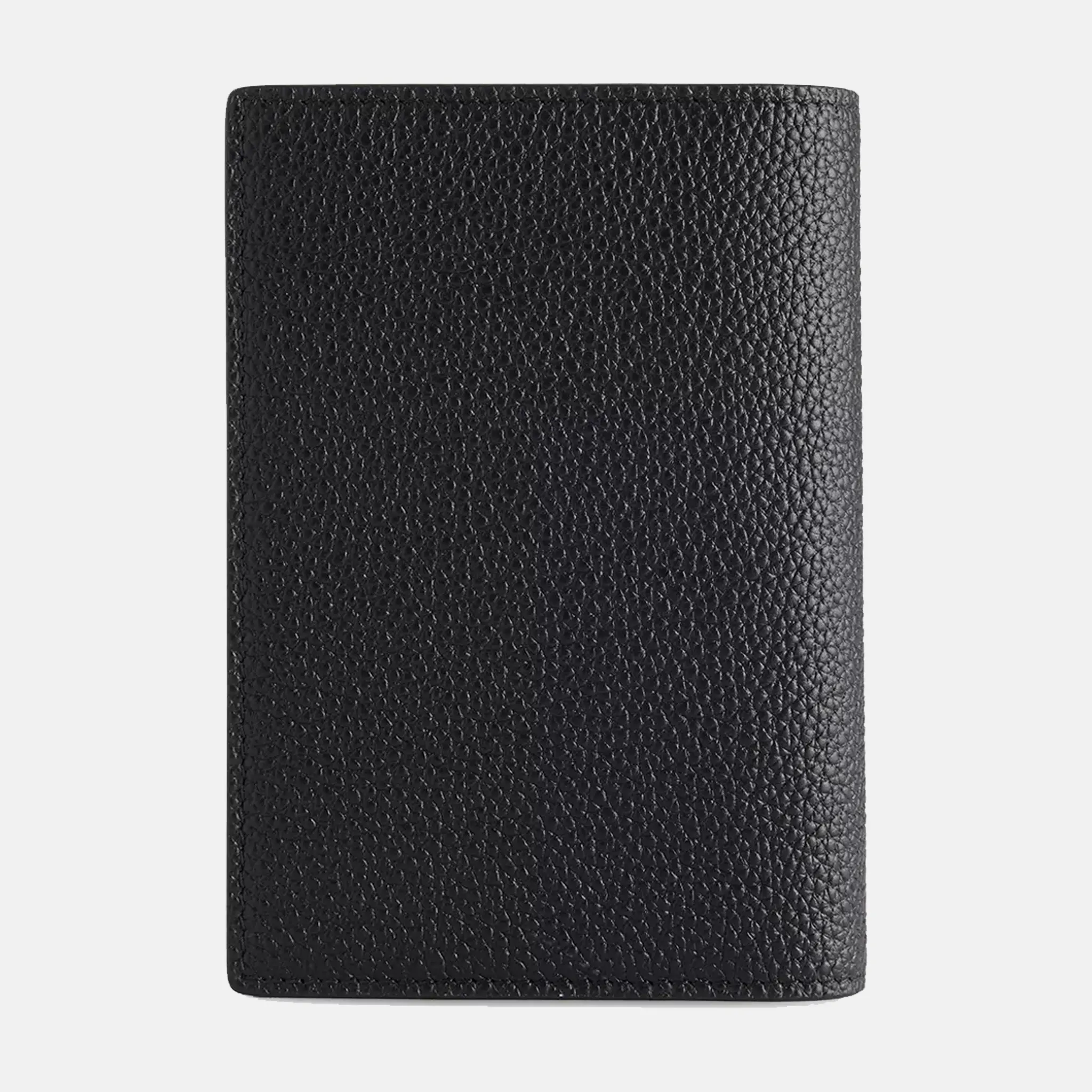 T Line Leather Passport Holder Back