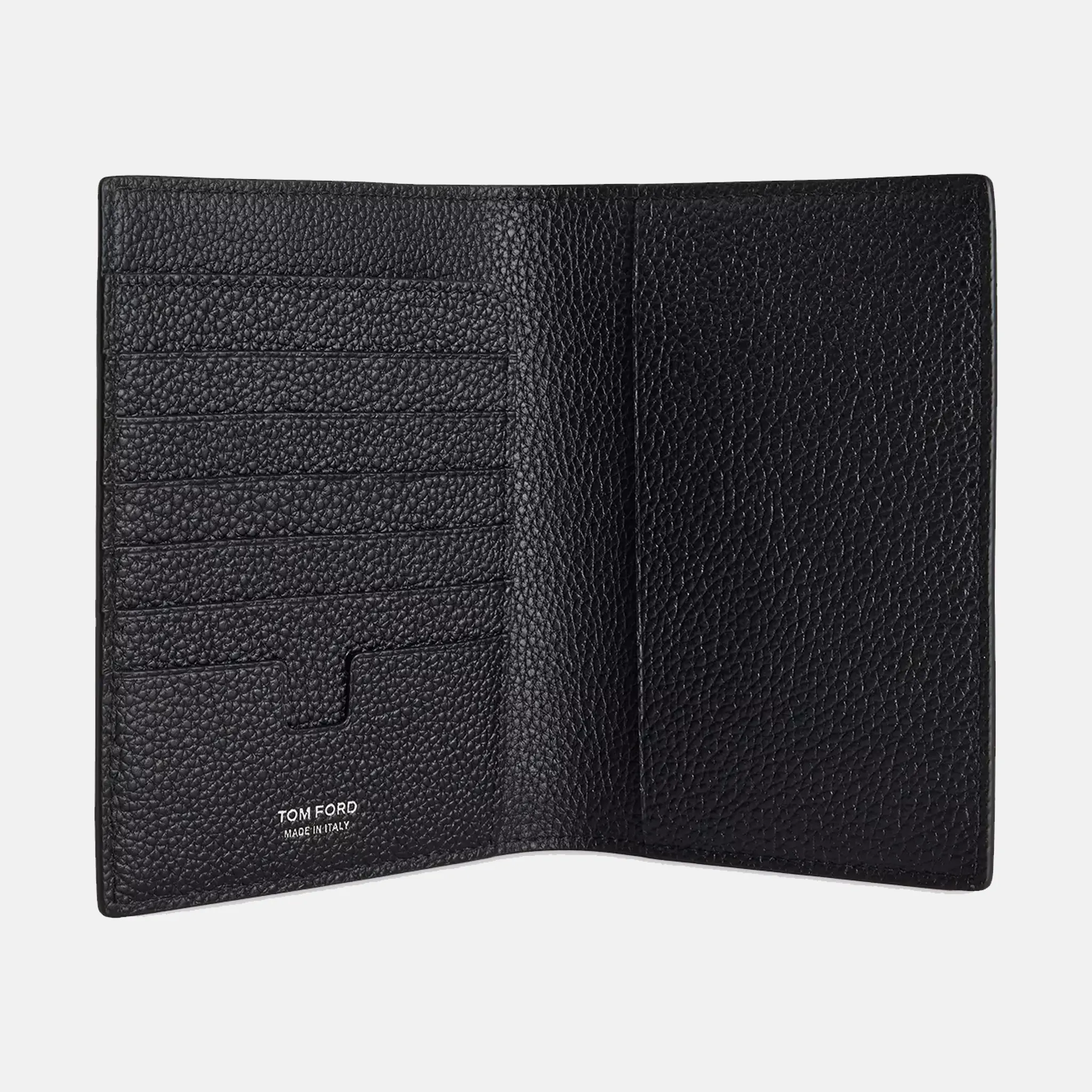 T Line Leather Passport Holder