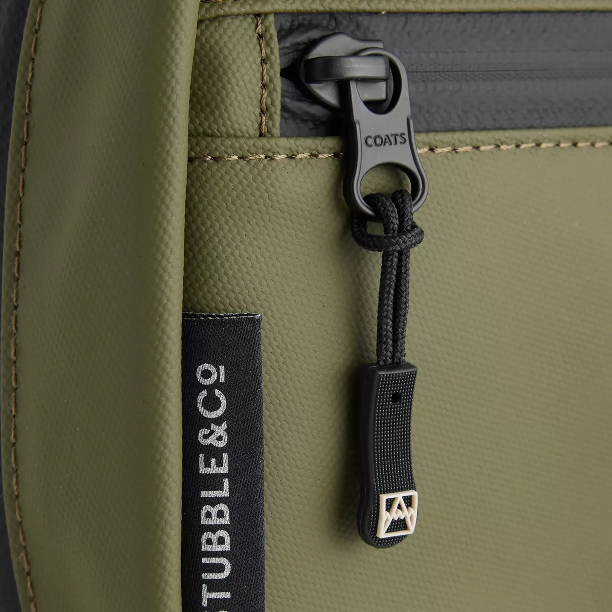 Tech Green Woven Washbag