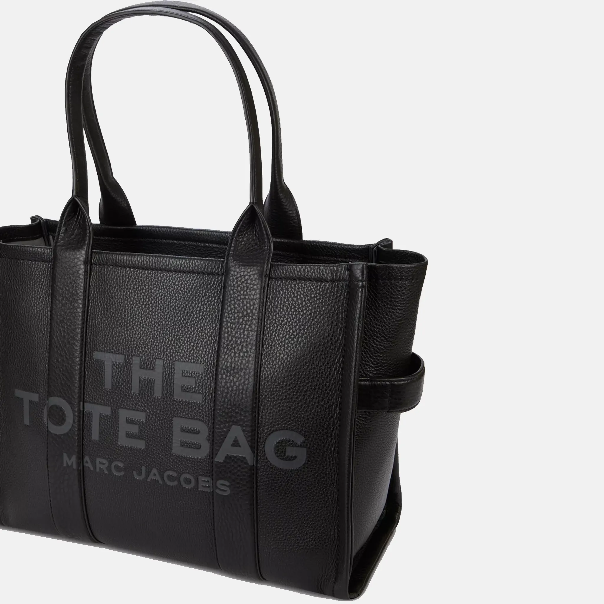 The Leather Large Black Tote Bag