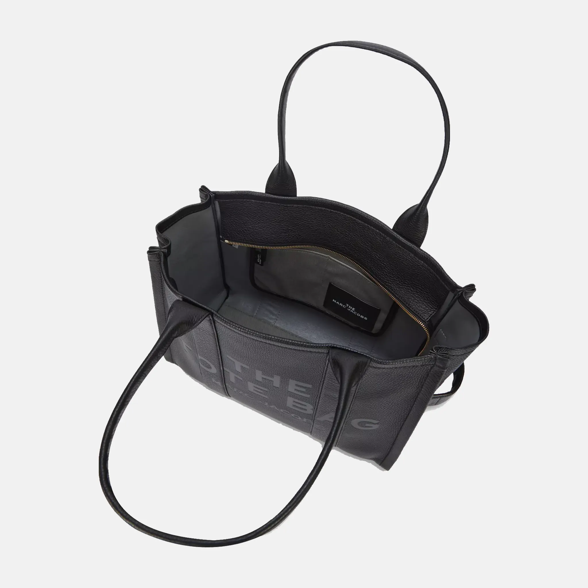 The Leather Large Tote Black Bag