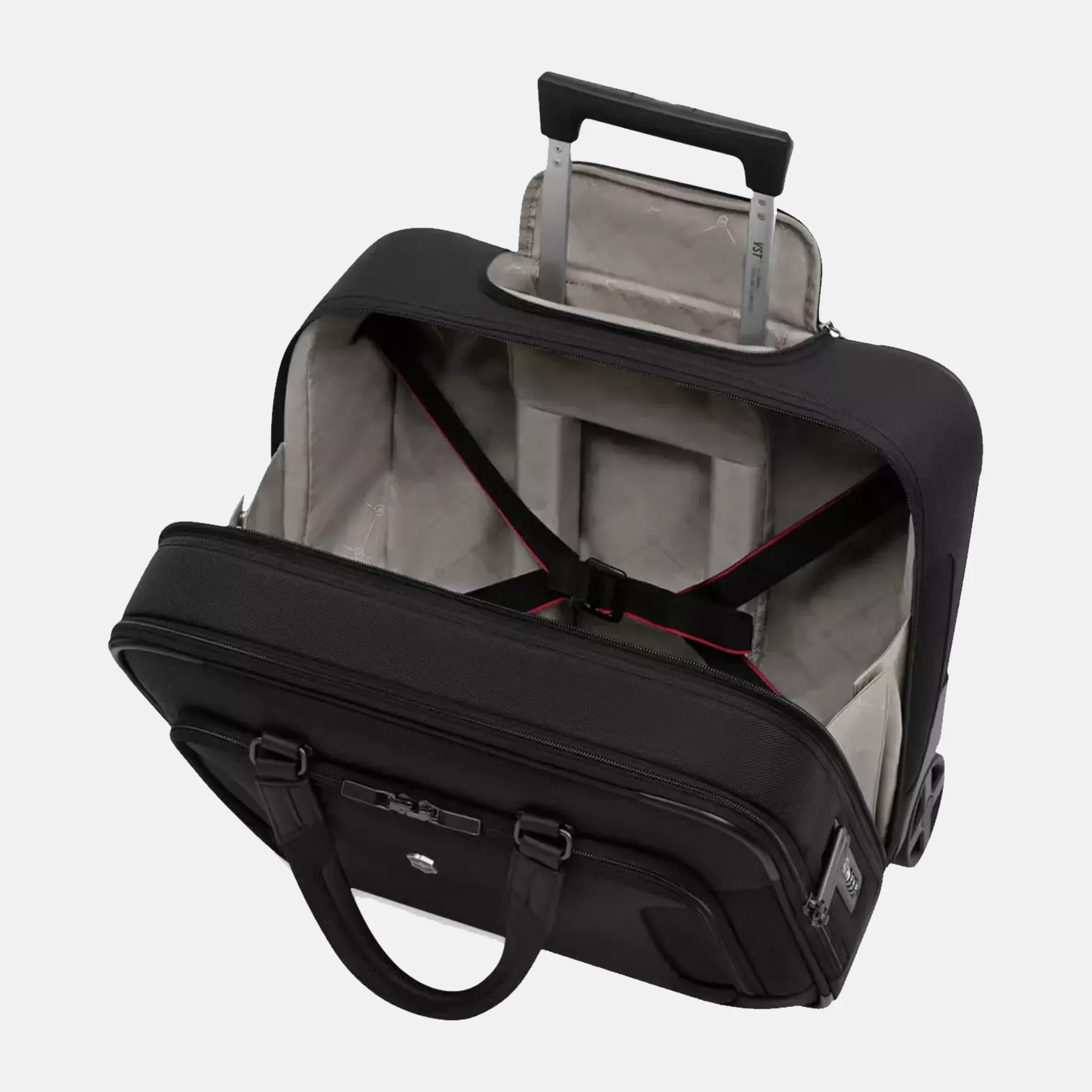 Werks Traveler 7.0 2-Wheel Black Briefcase