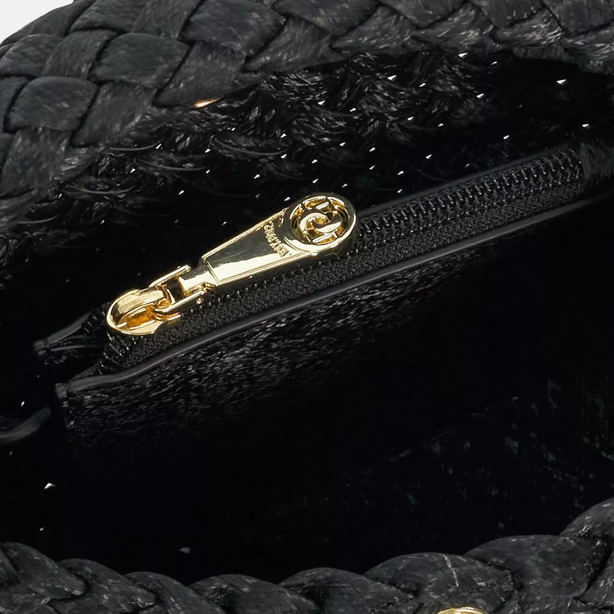 Dinkydeliberate Mini Woven Top-Handle Bag