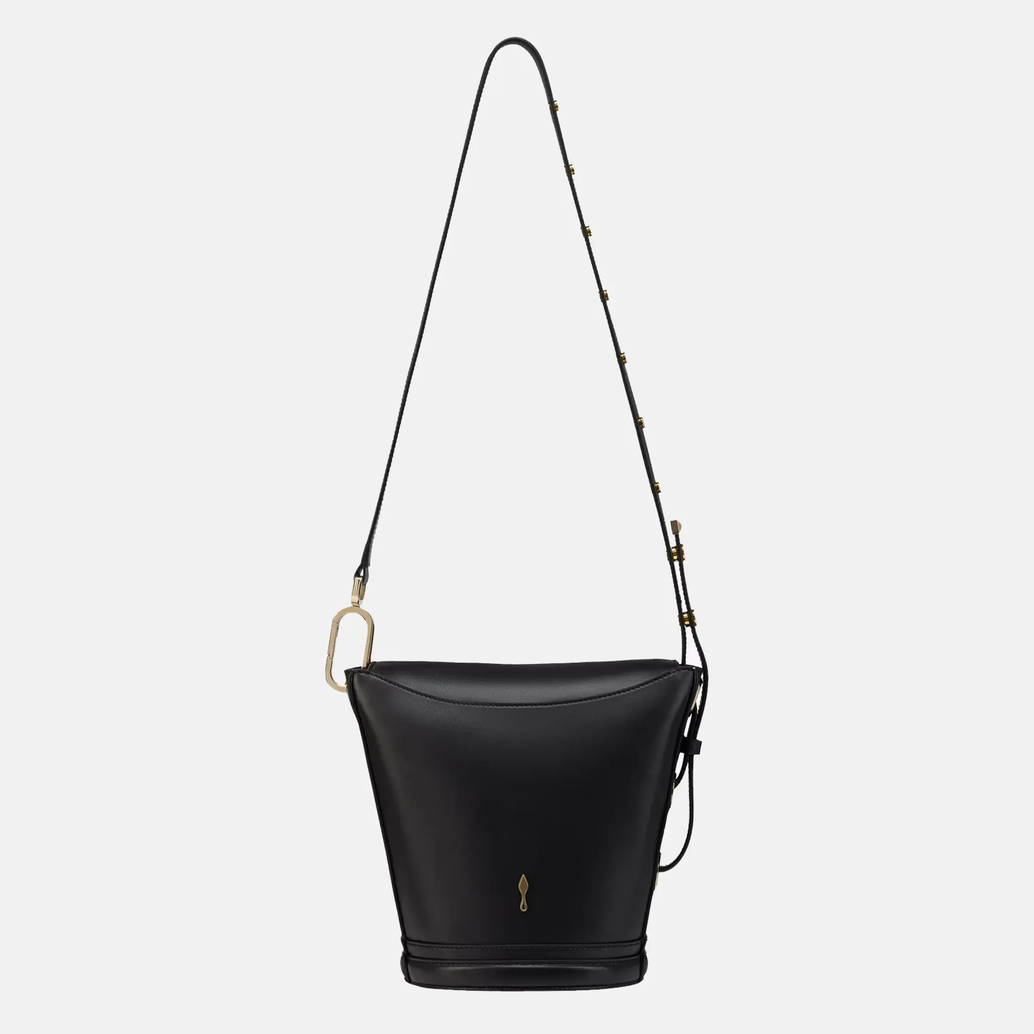 Flo Small Leather Bucket Bag Back