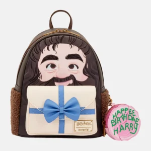Harry Potter Hagrid Cake Cosplay Mini Backpack with Coin Bag