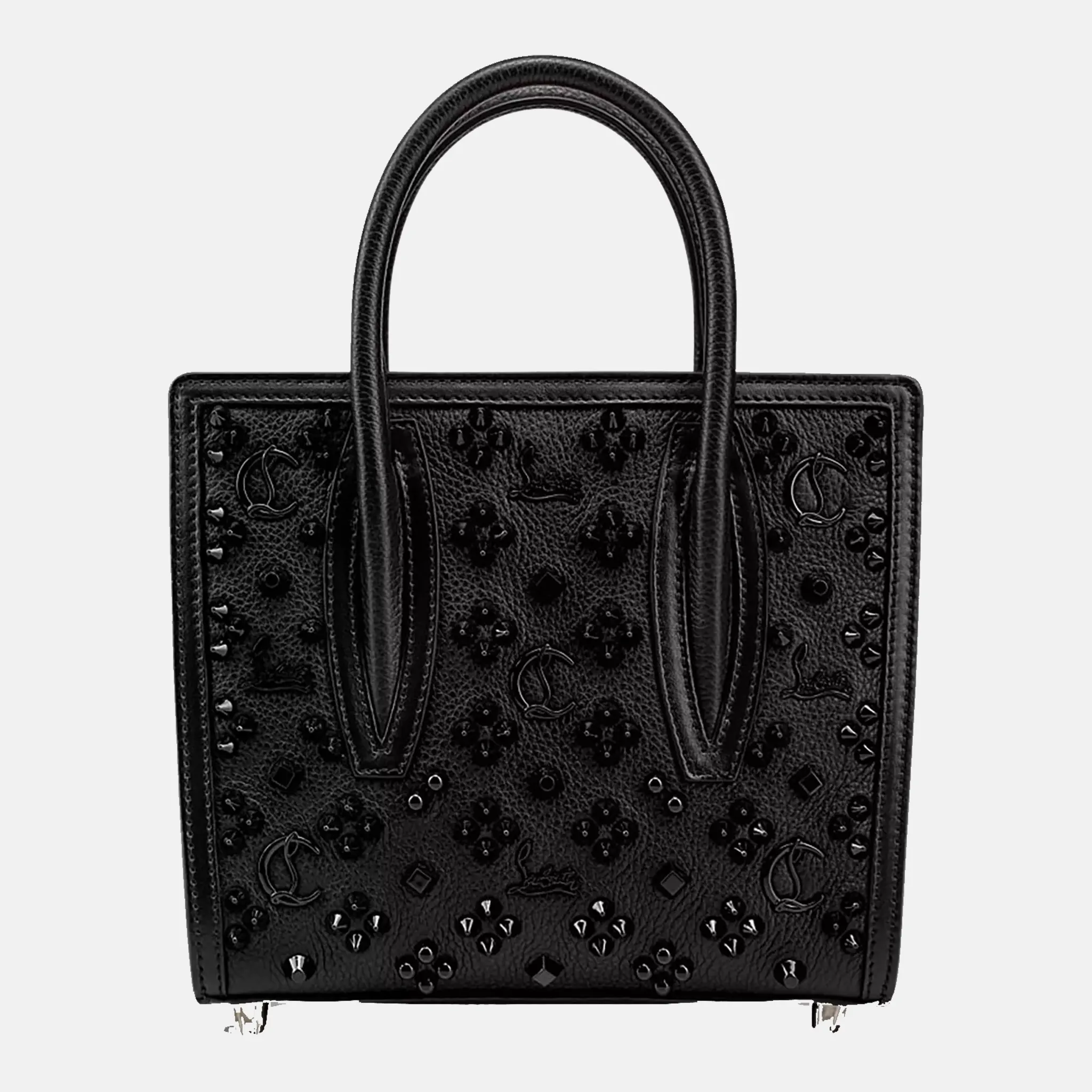 Paloma S mini leather tote bag back