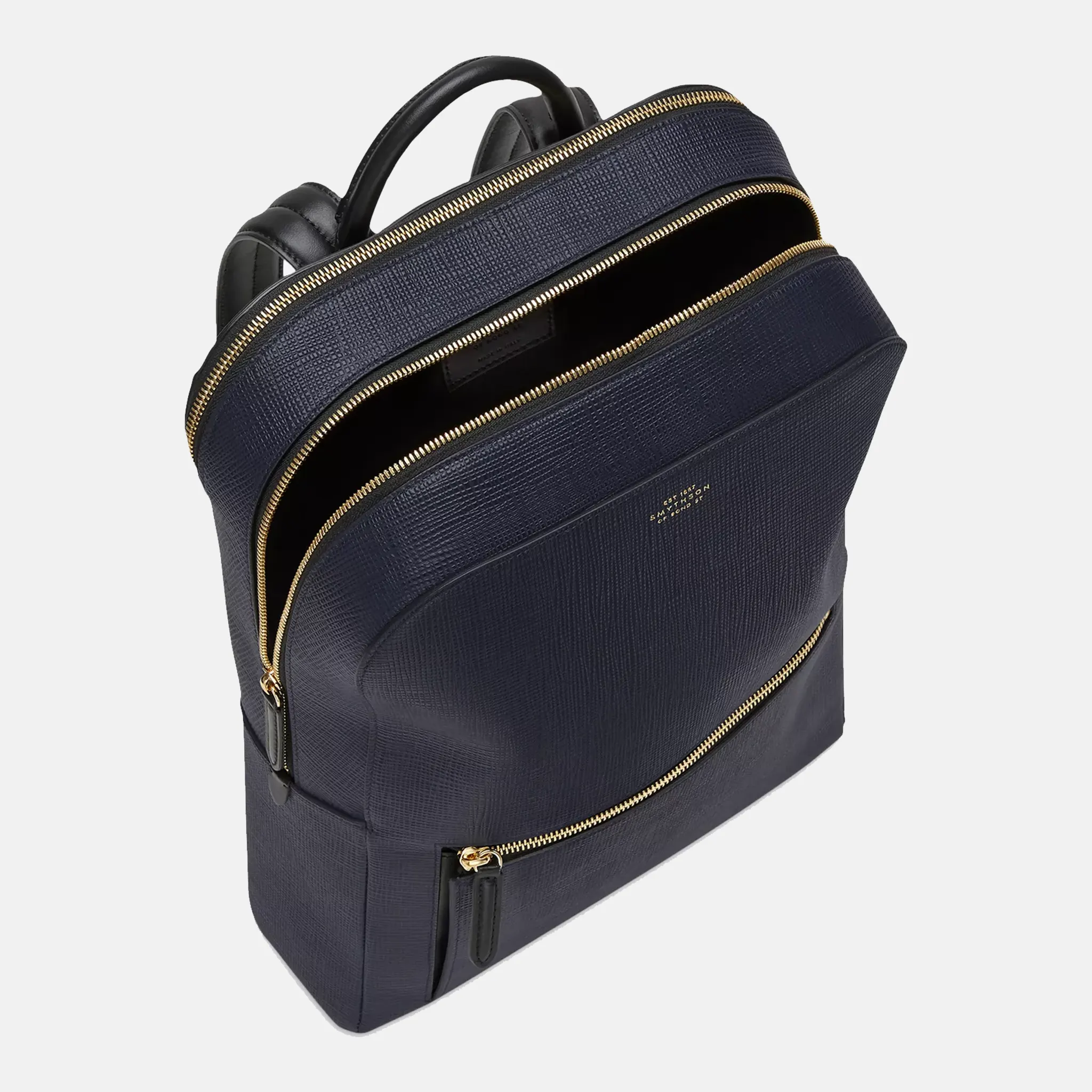 Panama Branded Leather Backpack