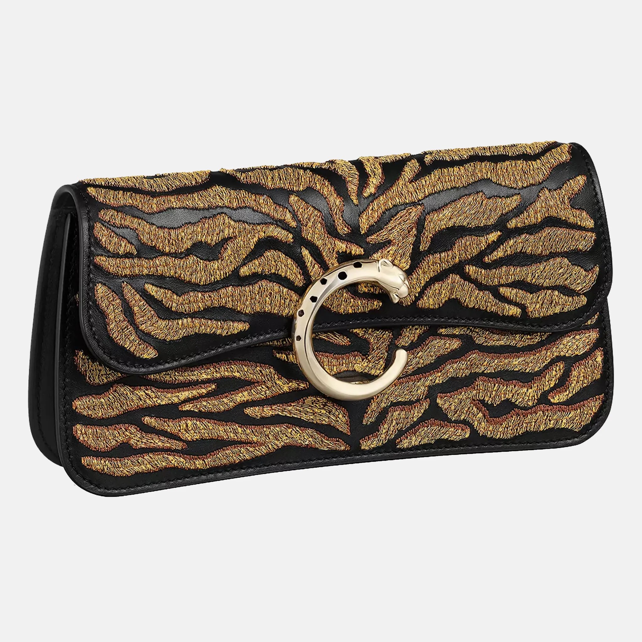 Panthere de Cartier Chain Mini Leather Cross-Body Bag
