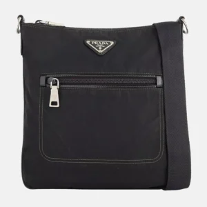 Pre-Loved Prada Woven Cross-Body Bag