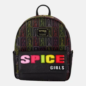 Spice Faux-Leather Backpack