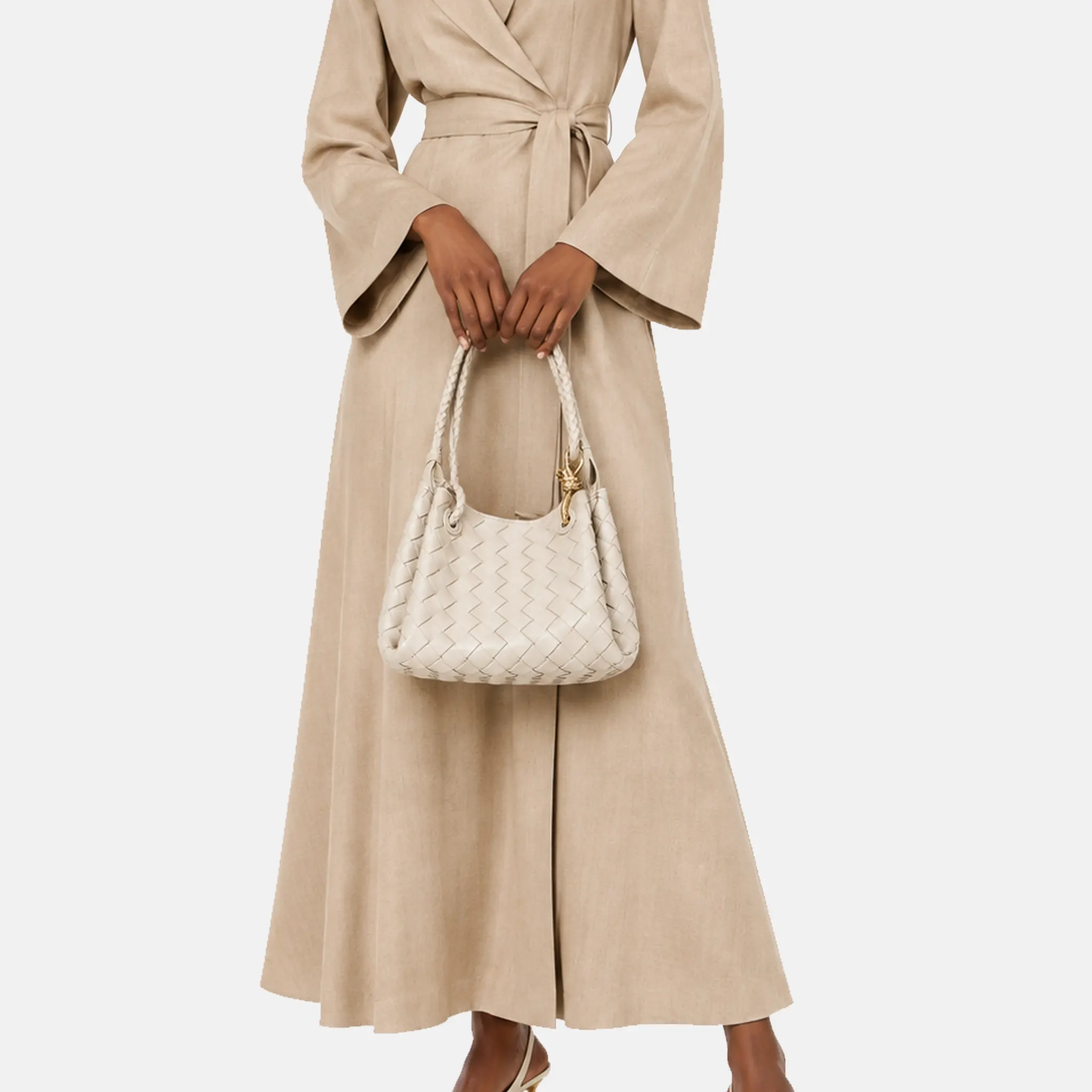 Parachute Leather Shoulder Bag