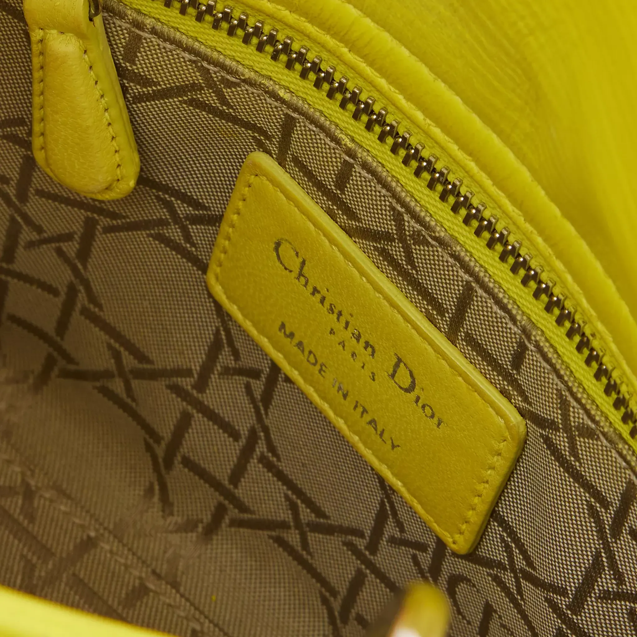Pre-Loved Dior Lady Dior Diorissimo Tote Bag