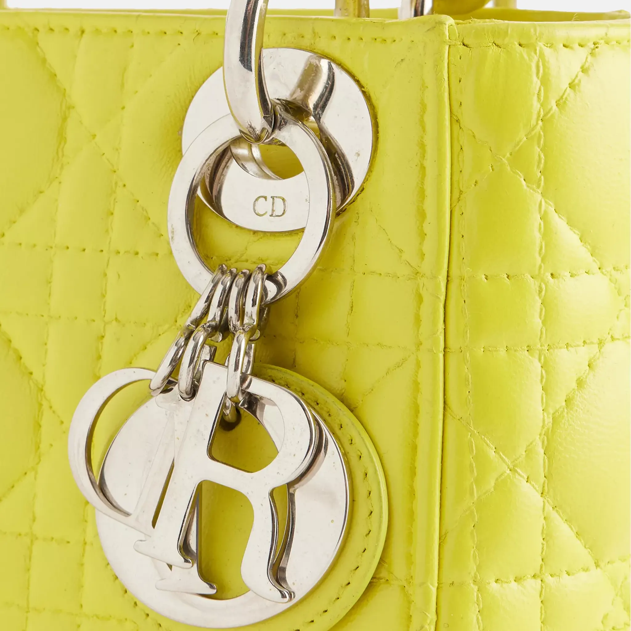 Pre-Loved Dior Lady Diorissimo Canvas Tote Bag