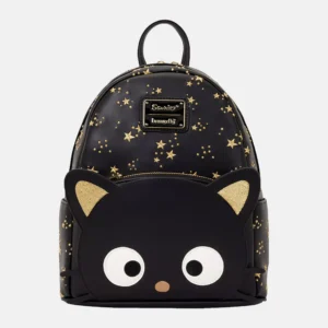 Sanrio Chococat Faux-Leather Black Mini Backpack