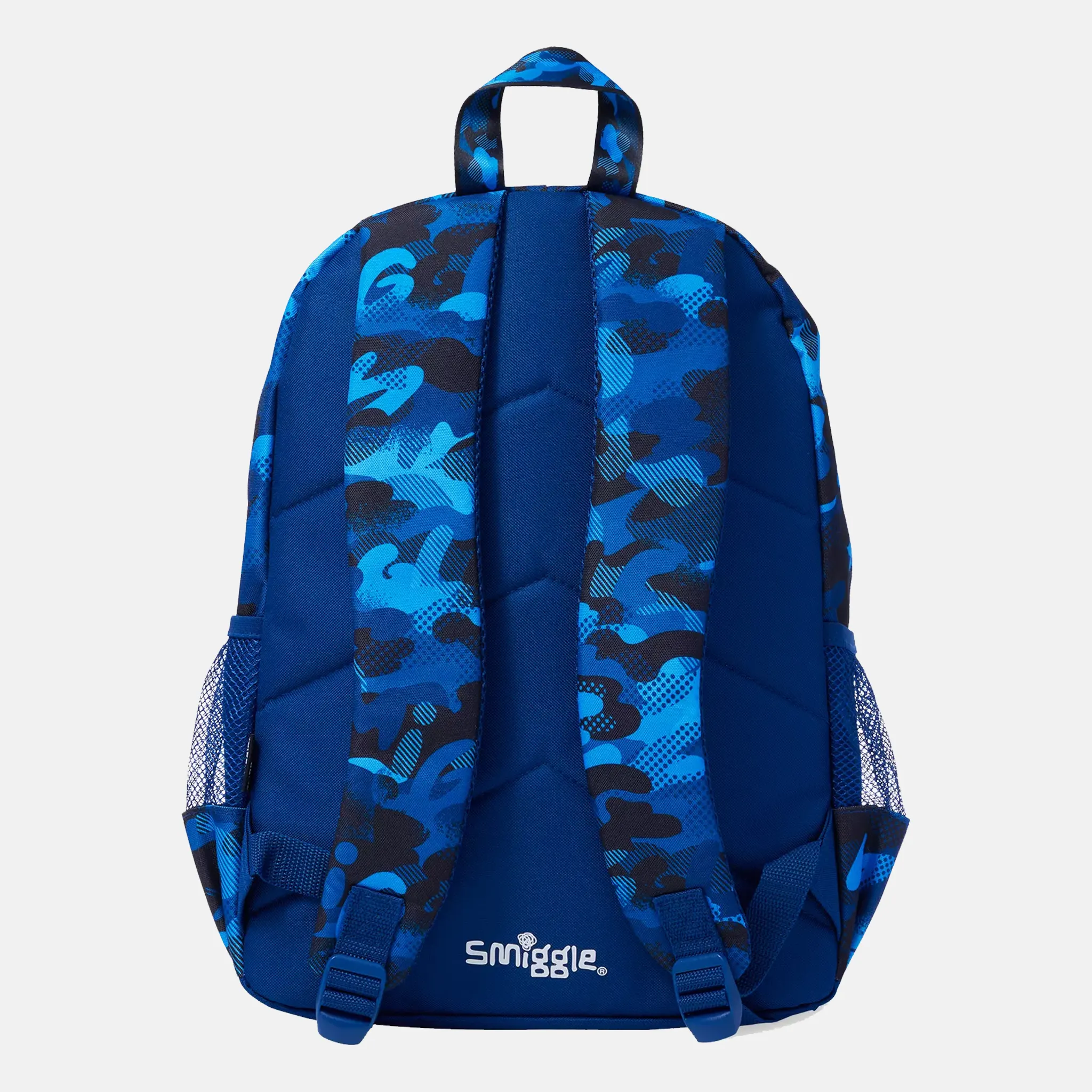 Smiggler Classic Blue Backpack Back