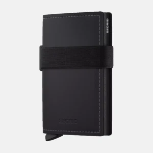 Bandwallet Black Branded Leather Wallet